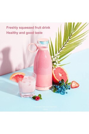 Taşınabilir Şarjlı Blender - Fresh Juice Blender Taşınabilir Kablosuz Şarjlı Smoothie El Blender - 4