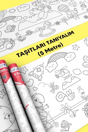 Taşıtlar Boyama Kağıdı TAŞIT001 - 2