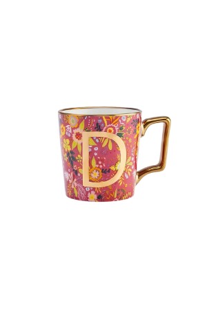 Tasse mit Blumen-D-Buchstaben, 350 ml, 153. 03. 06. 6917 - 5