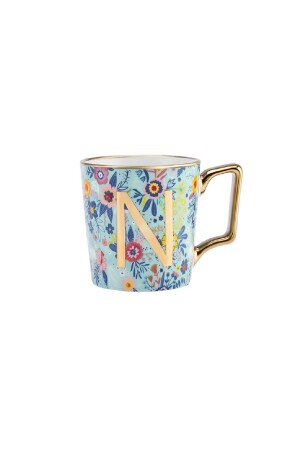 Tasse mit Buchstabe „Blume N“, 350 ml, 153. 03. 06. 6927 - 5