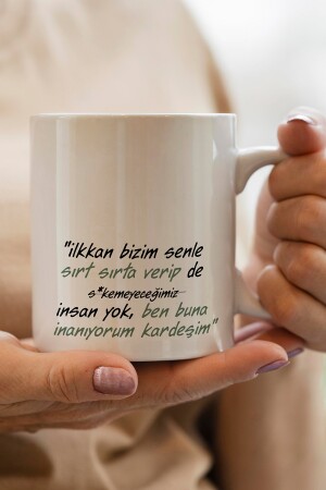 Tassentasse mit Worten wie – Bedruckte Tasse – Bedruckte Tasse – Tasse mit Namen KUPA-10S - 4