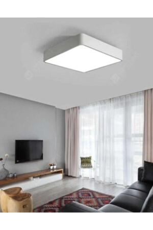 Tavana Sıfır Kare Led Panel Spot Lamba Glop Aplik Armatür Avize 6500k Beyaz Renk Koridor Balkon Hol ortakare3 - 2