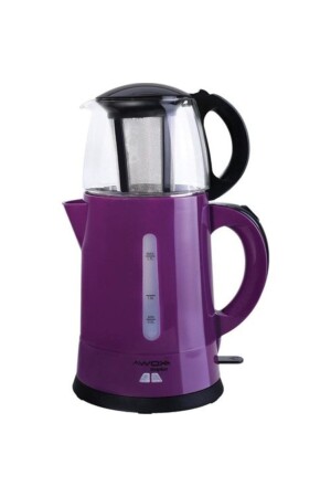 Teaplus Plum 2000 W Teemaschine mit Glaskanne 131249 - 2