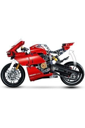 ® Technic Ducati Panigale V4 R 42107 - Yetişkinler için Araba Yapım Seti (646 Parça) - 9