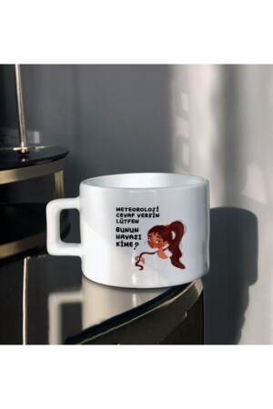 Tee-Kaffee, wem ist das in der Stimmung, Design bedruckte Tasse - 1