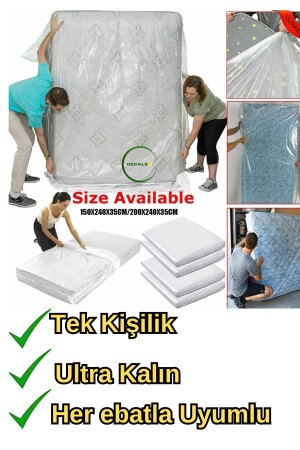 Tek Kişilik Naylon Yatak Örtüsü 134x240 - 7