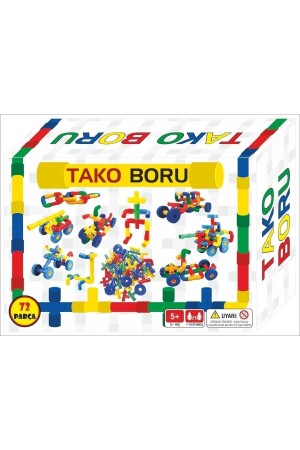 Tekerlekli Boru 72 Parça Tako Boru - 9