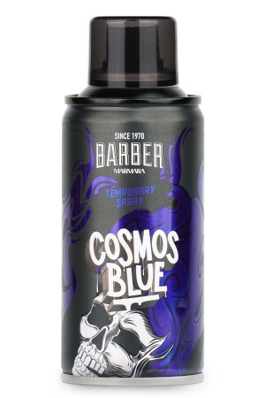 Temporär gefärbtes Haarspray Blau 150 ml - 2