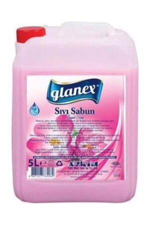 Tex Glanex Sıvı El Sabunu Temizlik Hijyen Deterjan 5 Lt - 3