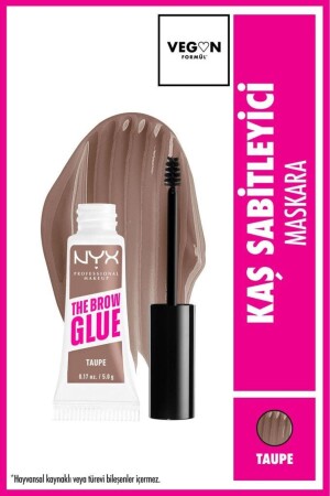 The Brow Glue Instant Brow Styler Kaş Sabitleyici Maskara - Taupe - 3