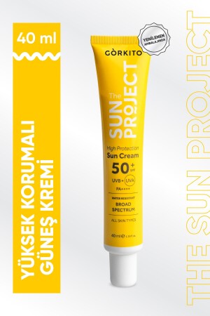 The Sun Project High Protection Hybrid Sun Cream High Protection Hybrid Sun Cream 50 Spf Pa 40 ml - 2