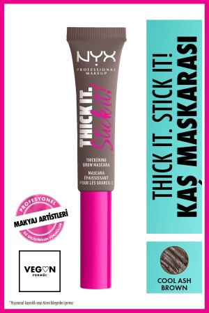 Thick It. Stick It! Kaş Maskarası Cool Ash Brown - 3