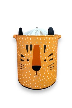 Tiger Design Kordelzug Baby Kinderzimmer Organizer Aufbewahrungsbox Spielzeug Schmutzkorb 37x40 - 8