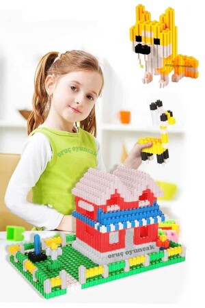 Tiktak Bloklar 500 Parça Eğitici Ve Çıt Çıt Oyuncak Eğitici Tik Tak Bloklar Lego Tiktak tiki500 - 4