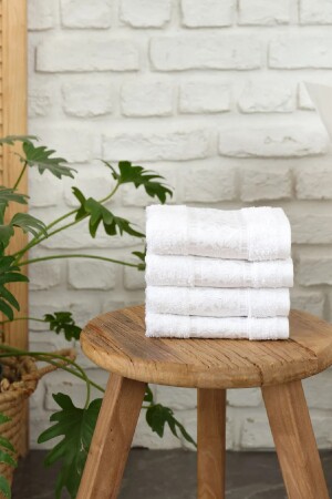 Timeless Romy White 4-teiliges Flush Towel Set 30x45 cm Handtücher 250. 01. 01. 0005 - 3