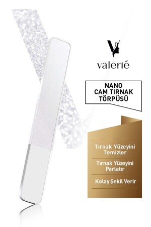 Tırnak Törpüleme Aleti Cam Malzeme Parlatma Manikür & Pedikür - 5