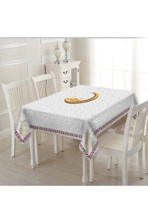 Tischdecke mit Ramadan-Thema (RAMADAN), spezielles Design, schmutzabweisend, 140 x 230 - 1