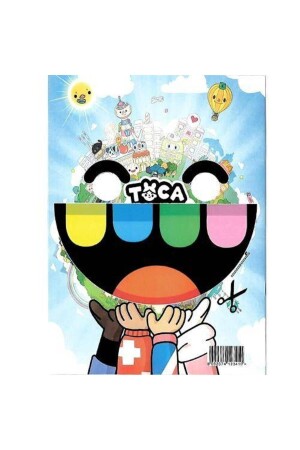 Toca Boca Boyama Kitabı Stickerlı (16 Sayfa) - 5