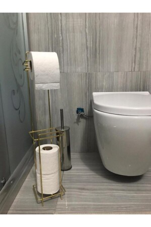 Toilettenpapierhalter, WC-Standfuß, Serviettenhalter, Badezimmerzubehör a581g01 - 2