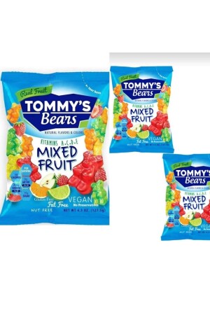 Tommy's Bears Jelibon Karışık Meyveli Vegan 127-5x3 Adet - 2