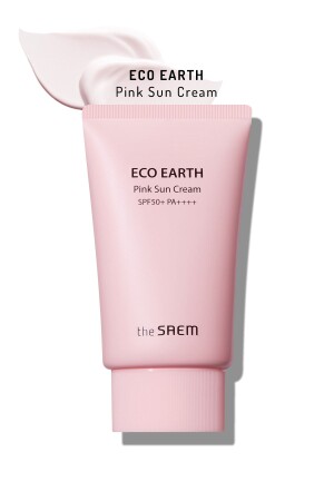 Ton Dengeleyici Işıltı Veren Güneş Kremi 50 gr - Eco Earth Pink Sun Cream SPF 50- ve PA-- - 4