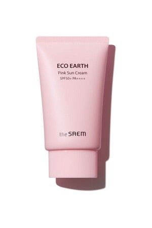 Ton Dengeleyici Işıltı Veren Güneş Kremi 50 gr - Eco Earth Pink Sun Cream SPF 50- ve PA-- - 6