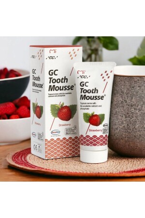 Tooth Mousse Çilek - Diş Minesi Koruyucu Kremi - Çilekli - 2