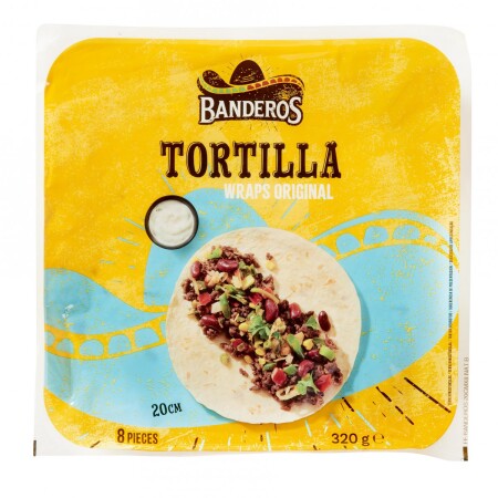 TORTILLA MEXICANA (320 GR) 20X8 CM - 1