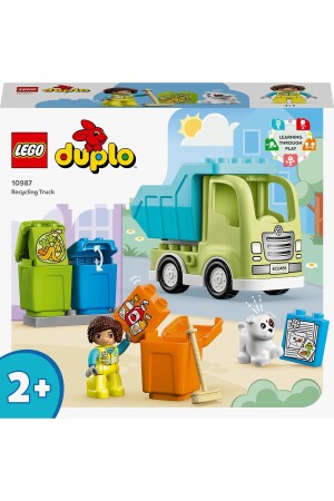 Town Recycling Truck 10987 Spielzeugbauset (15 Teile) LG10987 - 5