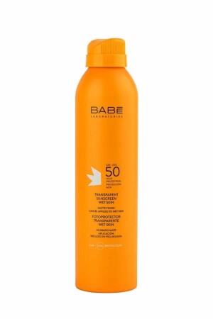 Transparent Sunscreen Wet Skin SPF 50 - -Islak Cilde Uygulanabilen Güneş Spreyi 200 ml 8437011329943 - 2