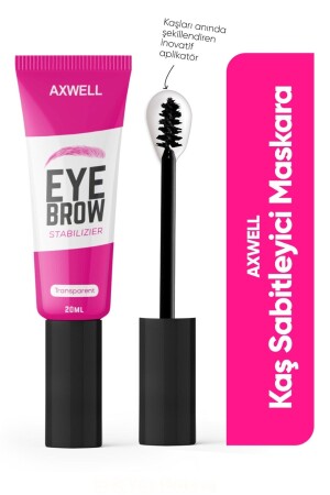 Transparenter Augenbrauenstabilisator und formende Gel-Mascara – Augenbrauen-Mascara 20 ml - 1