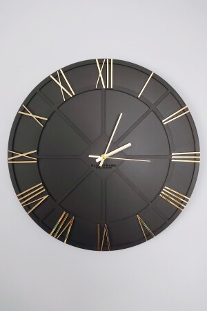 Trend Lines Schwarz-Gold-Wanduhr – 50 x 50 cm 012022TL - 5