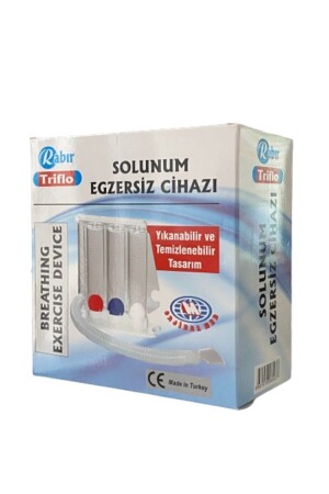 Triflo Solunum Egzersiz Cihazı 3 Top Üfleme Topu Nefes Egzersizi - 2