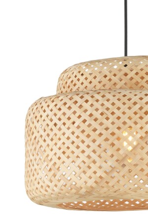 Trudy Tekli Rattan Modern Tasarım Oturma Odası Avize - 5