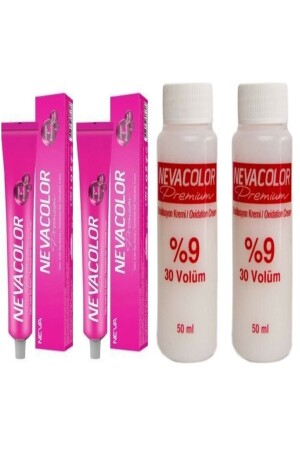 Tubenfarbe 0. 65 Intense Fuchsia+ 2-Pack Oxidationsmittel 2-Pack NVACLR065 - 1