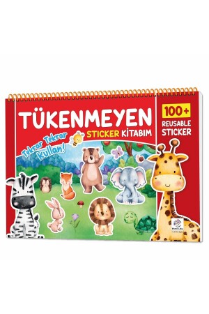 Tükenmeyen Sticker Kitabım (100- Tekrar Tekrar Kullanılabilen Sticker) - 2