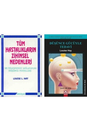 Tüm Hastalıkların Zihinsel Nedenleri Düşünce Gücüyle Tedavi 2 Kitap Set - 1