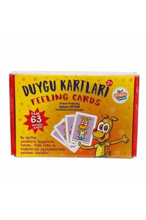 Türkçe Ingilizce Duygu Kartları T00063574 - 5