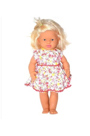 Türkisch sprechende blonde Mädchenfleischpuppe 60 cm 7208 - 9