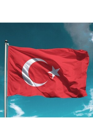 Türkische Flagge 100x150 cm Alpakastoff FL00008A- - 2