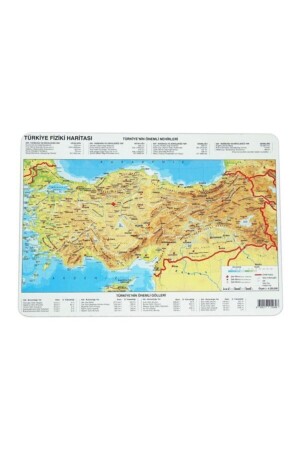 Türkiye Puzzle -81 Parça Türkiye Haritası Puzzle 28x40cm (YAPBOZ TÜRKİYE) - 4