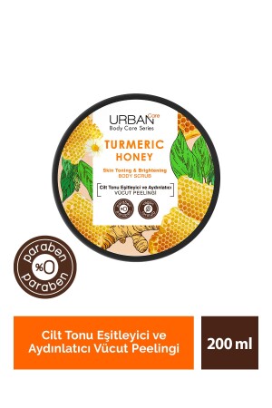 Turmeric Honey Cilt Tonu Eşitleyici Ve Aydınlatıcı Vücut Peeling 200 ml - 2