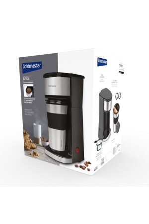 Tutku Travel Bpa-freie persönliche Filterkaffeemaschine mit Thermobecher GM7351 GM7351 - 9