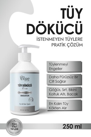 Tüy Dökücü Ve Tüy Azaltıcı Tüy Alma Krem Tüm Cilt Tipleri Için Epilasyon ( Özel Formül 250 ml ) - 2