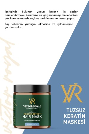 Tuzsuz Keratin Bakım Maskesi 500 Ml. 8684415818294 - 4