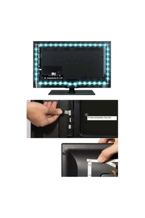 Tv Arkası Rgb Led 3 Metre Ct-4566 - 3