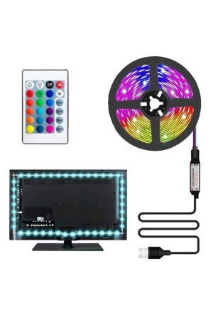 Tv Arkası Rgb Led 3 Metre Ct-4566 - 5