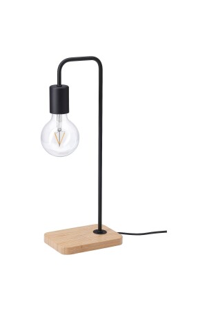 Tvarhand Tischlampe mit Bambussockel Schwarz 47 cm IKEA99990700 - 5