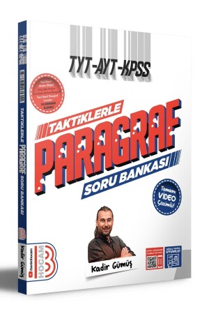 Tyt - Ayt - Kpss Taktiklerle Paragraf Tamamı Video Çözümlü Soru Bankası 9786258161311 - 2