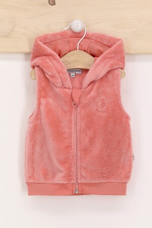 u. S. Polo Assn Coral Baby Mädchen Fleece Kapuzenweste USB639-B - 6